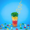 image:imageHARIBO Gummi Candy Sweet amp Sour Goldbears Gummy Bears with A Twist 256 Ounce Resealable Party Size Bag Delicious Soft and Chewy Snacks Assorted Fruity FlavorsGoldbears