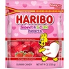 image:imageHaribo Gummi Candy  Valentines Day Limited Edition  Raspberry Cherry amp Pineapple Be Mine Mix  4 oz Pack of 12Sweet  Sour Hearts