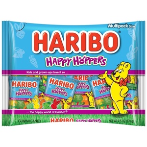 image:imageHARIBO Easter Happy Hoppers Gummi Candy Individually Treat Size Wrapped Packets 95 oz Bag