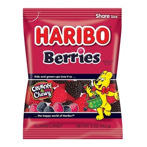 image:imageHARIBO Gummi Candy FizzyCola Gummy Candy Soda Bottles 5 Ounce Share Size Bags Pack of 12 Delicious Soft amp Chewy Sweet Snacks Sour amp Tangy Cola FlavorBerries