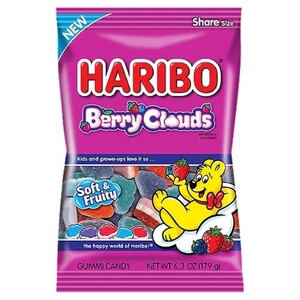 image:imageHARIBO Gummi Candy FizzyCola Gummy Candy Soda Bottles 5 Ounce Share Size Bags Pack of 12 Delicious Soft amp Chewy Sweet Snacks Sour amp Tangy Cola FlavorBerry Clouds