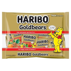 image:imageHARIBO Gummi Candy Sweet amp Sour Goldbears Gummy Bears with A Twist 45 Ounce Pack of 12 Delicious Soft and Chewy Snacks Assorted Fruity FlavorsGoldbears Multipack