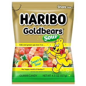 image:imageHaribo Sour Gold Bears Gummies Bag 45 oz